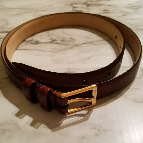 ysl skinny belt